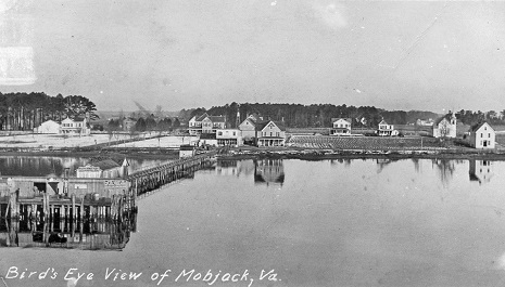 Mobjack View Postcard - 1911